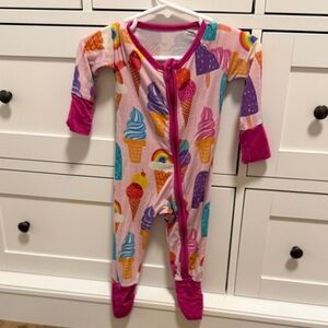 Ice Cream Print Kids Jammies